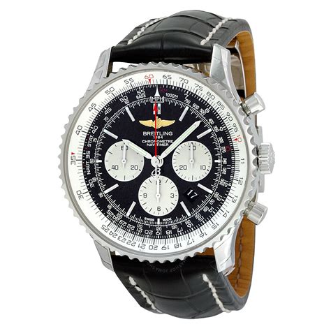 breitling leather watch|breitling watches sale clearance.